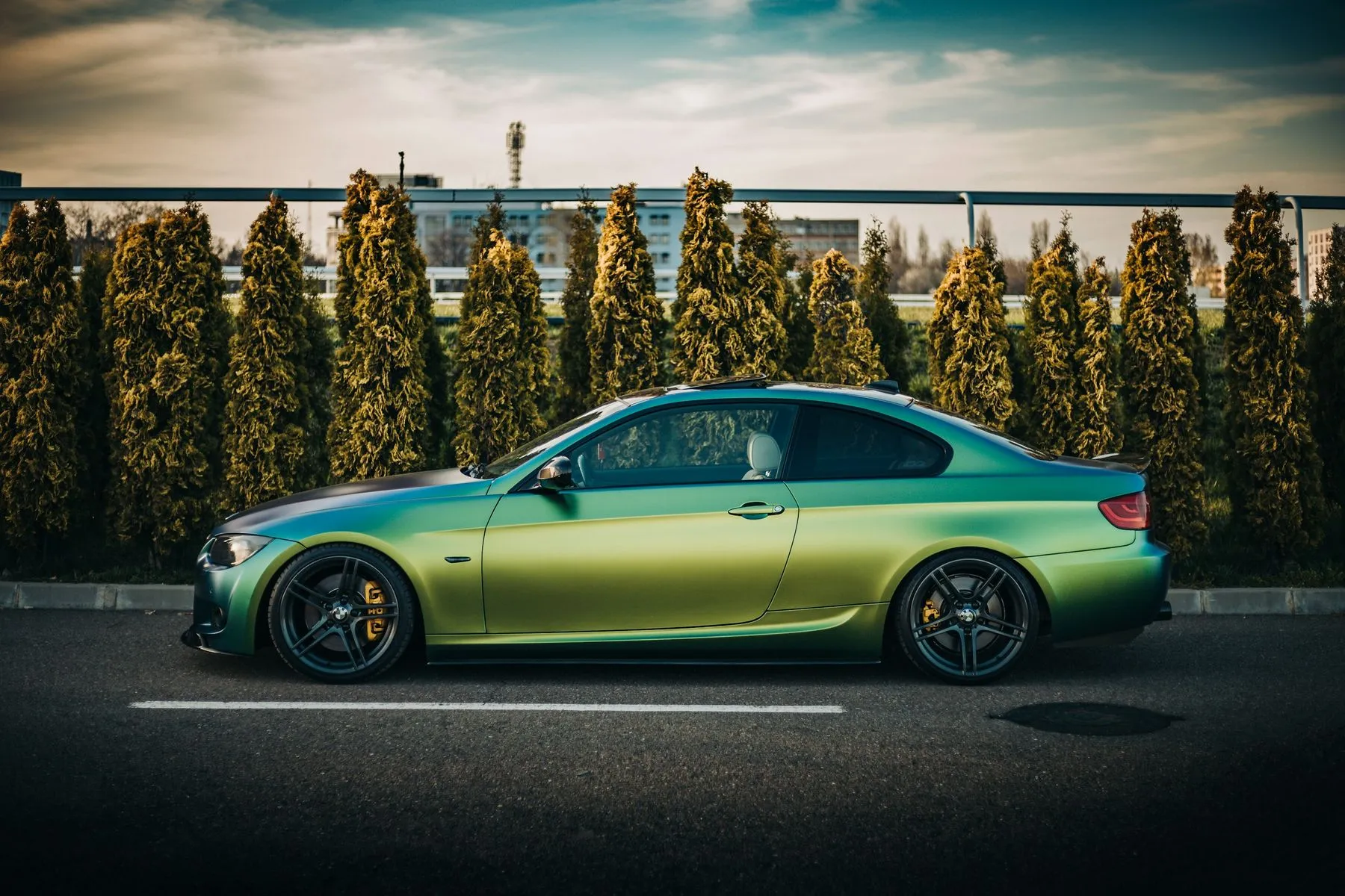 BMW v chameleon fólii